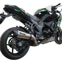 GPR escape compatível com  Kawasaki Ninja 1000 Sx 2020-2020, New Grand Prix Evo Titanium, Sistema racing  Silencioso com tubo de ligação 