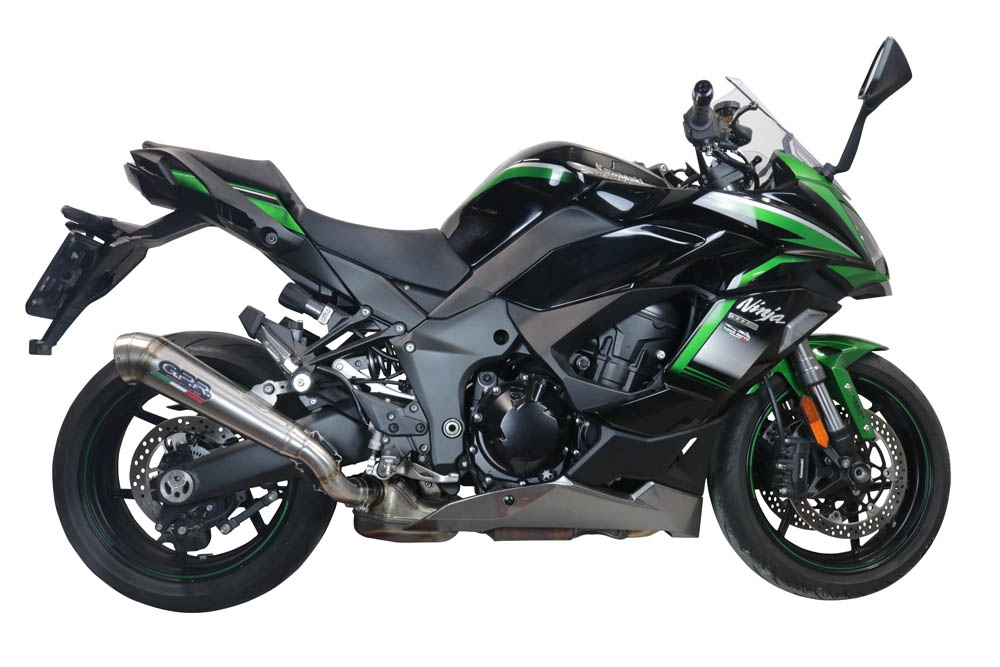 Escape compatível com Kawasaki Ninja 1000 Sx 2020-2020, Powercone Evo, Escape legal, homologado, silenciador com db killer removível e tubo de ligação específico 
