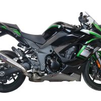 Escape compatível com Kawasaki Ninja 1000 Sx 2020-2020, Powercone Evo, Escape legal, homologado, silenciador com db killer removível e tubo de ligação específico 