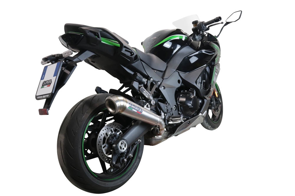 Escape compatível com Kawasaki Ninja 1000 Sx 2020-2020, Powercone Evo, Escape legal, homologado, silenciador com db killer removível e tubo de ligação específico 
