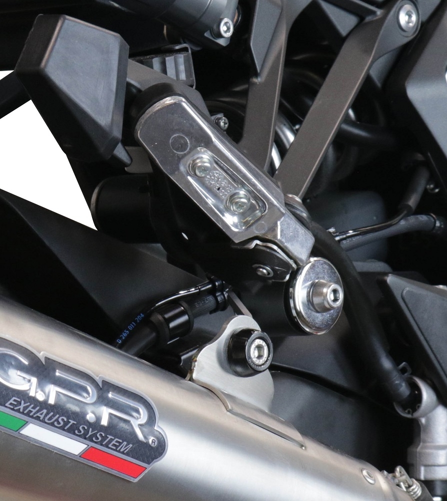 Escape compatível com Kawasaki Ninja 1000 Sx 2020-2020, Powercone Evo, Escape legal, homologado, silenciador com db killer removível e tubo de ligação específico 