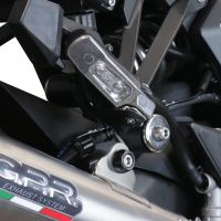 Escape compatível com Kawasaki Ninja 1000 Sx 2020-2020, Powercone Evo, Escape legal, homologado, silenciador com db killer removível e tubo de ligação específico 