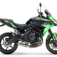 GPR escape compatível com  Kawasaki Versys 650 2021-2022, Deeptone Inox, Escape racing linha completa, silencioso mais coletor com dbkiller, não homologado  