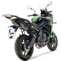GPR escape compatível com  Kawasaki Versys 650 2021-2022, Deeptone Inox, Escape racing linha completa, silencioso mais coletor com dbkiller, não homologado  