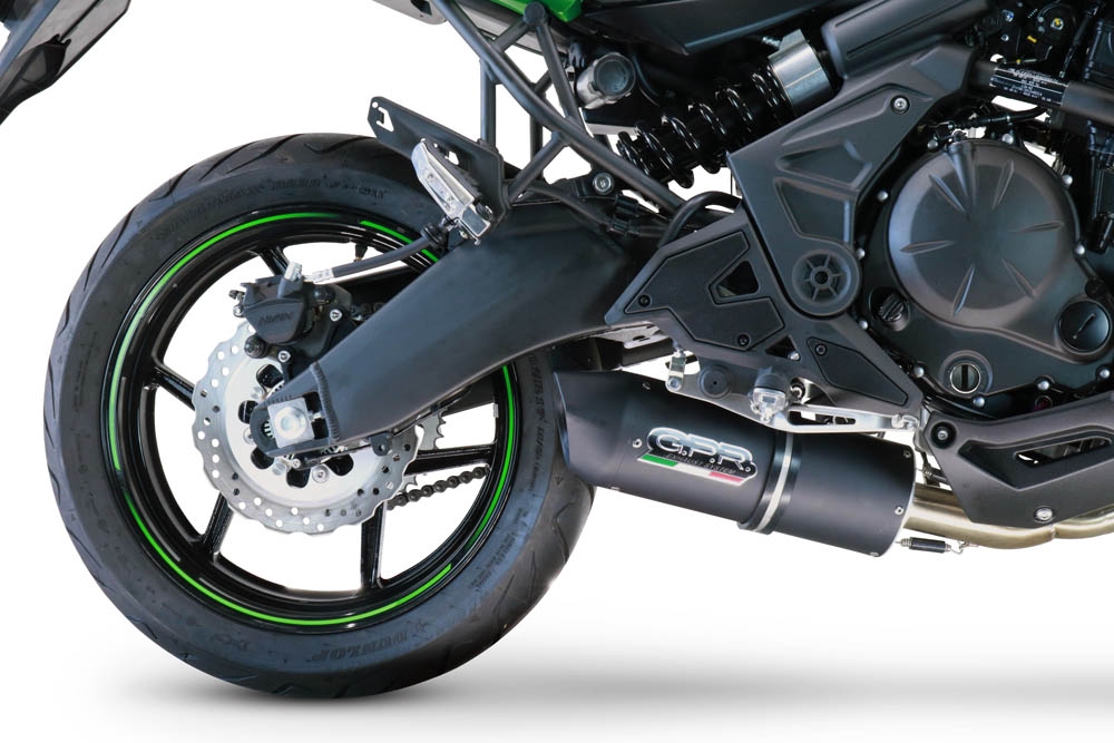 Escape compatível com Yamaha Mt-07 2017-2020, Furore Nero, Escape completo, não legal para países da UE, com db killer removível 