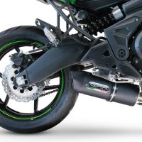 Escape compatível com Yamaha Mt-07 2017-2020, Furore Nero, Escape completo, não legal para países da UE, com db killer removível 
