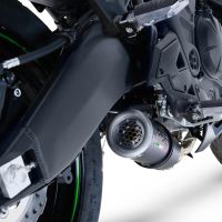 GPR escape compatível com  Kawasaki Versys 650 2021-2022, M3 Black Titanium, Escape racing linha completa, silencioso mais coletor com dbkiller, não homologado  