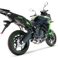 Escape compatível com Kawasaki Versys 650 2017-2020, M3 Inox , Escape completo, não legal para países da UE, com db killer removível 