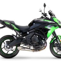 GPR escape compatível com  Kawasaki Versys 650 2021-2022, Powercone Evo, Escape racing linha completa, silencioso mais coletor com dbkiller, não homologado  