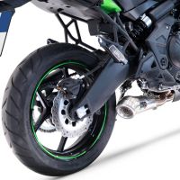 GPR escape compatível com  Kawasaki Versys 650 2021-2022, Powercone Evo, Escape racing linha completa, silencioso mais coletor com dbkiller, não homologado  