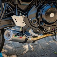 Escape compatível com Kawasaki Z 650 RS 2021-2023, M3 Inox , Escape completo, não legal para países da UE, com db killer removível 