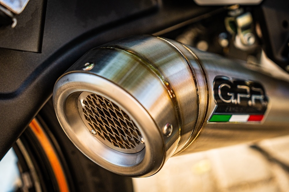 Escape compatível com Kawasaki Z 650 RS 2021-2023, Powercone Evo, Escape completo, não legal para países da UE, com db killer removível 