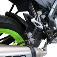 Escape compatível com Keeway Rkf 125 2021-2023, Deeptone Inox, Escape completo, não legal para países da UE, com db killer removível 