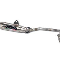 Escape compatível com Kawasaki KLX 110 / 110 L 2003-2025, Deeptone Inox, Escape racing linha completa, silencioso mais coletor com dbkiller, não homologado 