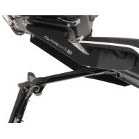 porta-malas GPR TECH compatível com Ktm Duke 125 2017/2020 e4 Placa de encaixe específica en titânio Top Case ALPITECH 35 LT / 45 LT compatível com bagageiro original, titânio com 4 pontos de ancoragem