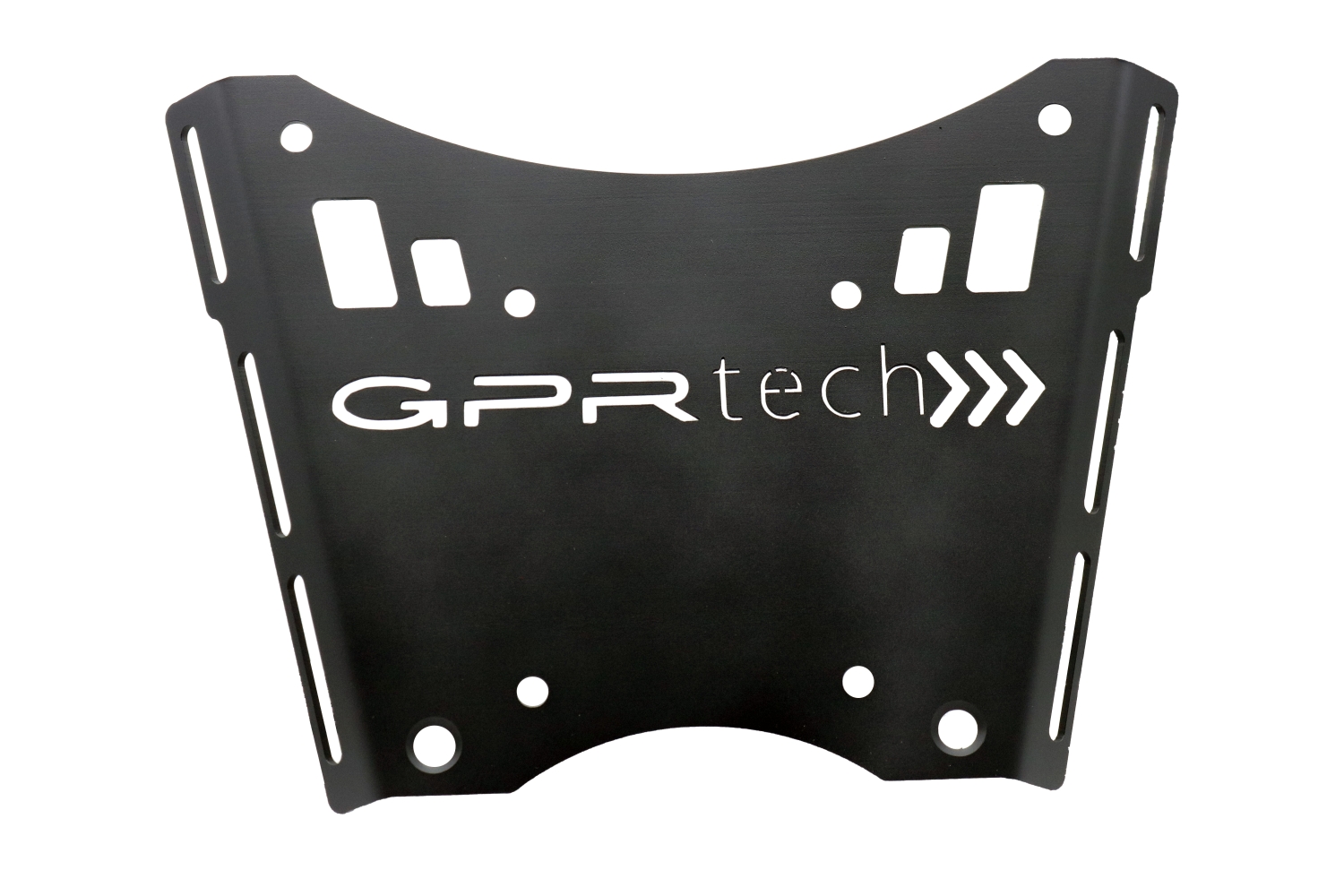 Top case maletas GPR TECH compatível com Ktm Lc 8 Adventure 1190 2013 Top Case Alpi-Tech em alumínio, cor preta com placa específica incluída Capacidade Litros 45
