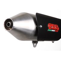 GPR escape compatível com Quadro Qv 3 2018-2020, Power Bomb, Escape legal, homologado, silenciador com db killer removível 