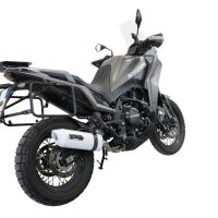 Escape compatível com Moto Morini X-CAPE 650 2021-2024, Albus Ceramic, Sistema homologado con coletor semi-completo, incluindo db killer removível e tubo de ligação 