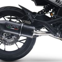 Escape compatível com Moto Morini Seiemmezzo Str 2022-2024, Furore Evo4 Nero, Sistema homologado con coletor semi-completo, incluindo db killer removível e tubo de ligação 