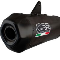 Escape compatível com Zontes M 125 2022-2024, Pentaroad Black, Escape completo, não legal para países da UE, com db killer removível 