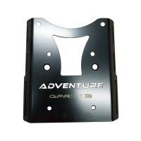 GPR TECH compatível com Ktm SMT 890 2023/2024 e5 Placa de encaixe específica Top Case ALPITECH 35 LT compatível com bagageiro original, aço inox com 4 pontos de ancoragem