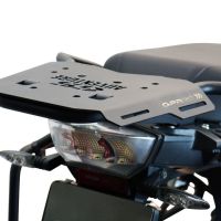 Top case maletas GPR TECH compatível com Bmw F 850 Gs Adventure 2021/2023 e5 Top Case Alpi-Tech em alumínio, cor prata com placa específica incluída Capacidade Litros 35