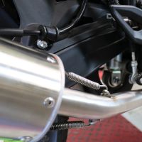 Escape compatível com Keeway Rkf 125 2021-2023, Deeptone Inox, Escape completo, não legal para países da UE, com db killer removível 