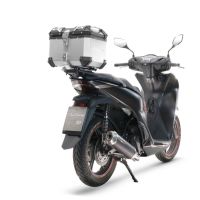 Escape compatível com Honda SH 125 2020-2023, Pentascooter, Escape completo, não legal para países da UE, com db killer removível 