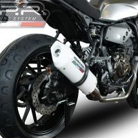 Escape compatível com Yamaha Xsr 700 2017-2020, Albus Evo4, Escape completo, não legal para países da UE, com db killer removível 