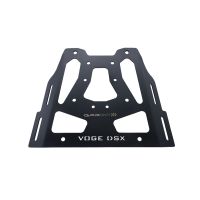 GPR TECH compatível com Voge 525DSX 2023/2024 e5 Placa de encaixe específica Top Case ALPITECH 35 LT compatível com bagageiro original, aço inox com 4 pontos de ancoragem