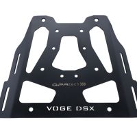 GPR TECH compatível com Voge 525DSX 2023/2025 e5 Placa de encaixe específica Top Case ALPITECH 35 LT compatível com bagageiro original, aço inox com 4 pontos de ancoragem