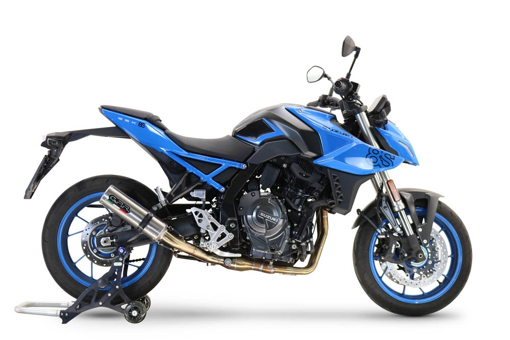 Escape compatível com Suzuki Gsx-8S 2022-2024, M3 Inox , Escape completo, não legal para países da UE, com db killer removível 