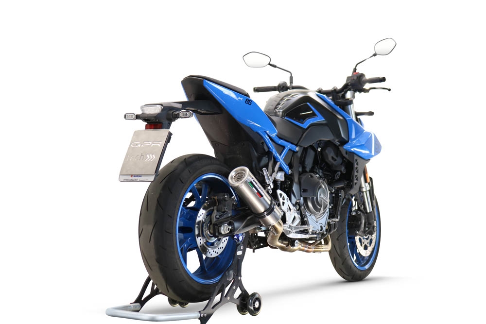 Escape compatível com Suzuki Gsx-8S 2022-2024, M3 Inox , Escape completo, não legal para países da UE, com db killer removível 