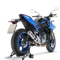 Escape compatível com Suzuki Gsx-8S 2022-2024, M3 Inox , Escape completo, não legal para países da UE, com db killer removível 