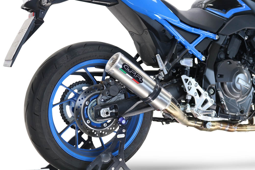 Escape compatível com Suzuki Gsx-8S 2022-2024, M3 Inox , Escape completo, não legal para países da UE, com db killer removível 