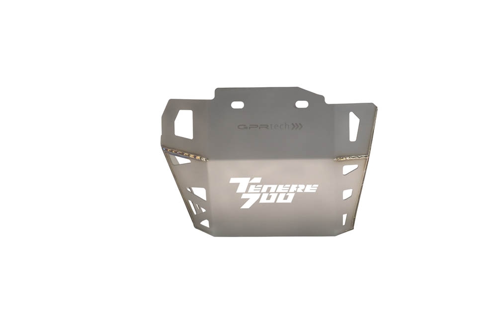 GPR TECH compatível com Yamaha Tenere 700 2021/2024 e5 Placa antiderrapante de titânio 
