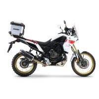 Top case maletas GPR TECH compatível com Yamaha Tenere 700 2025/2026 e5 Plus Top Case Alpi-Tech em alumínio, com porta-bagagens específico em alumínio cor preto com placa específica incluída Capacidade Litros 55