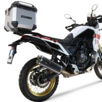 Top case maletas GPR TECH compatível com Yamaha Tenere 700 2021/2024 e5 Top Case Alpi-Tech em alumínio, com porta-bagagens específico em alumínio cor preto com placa específica incluída Capacidade Litros 35