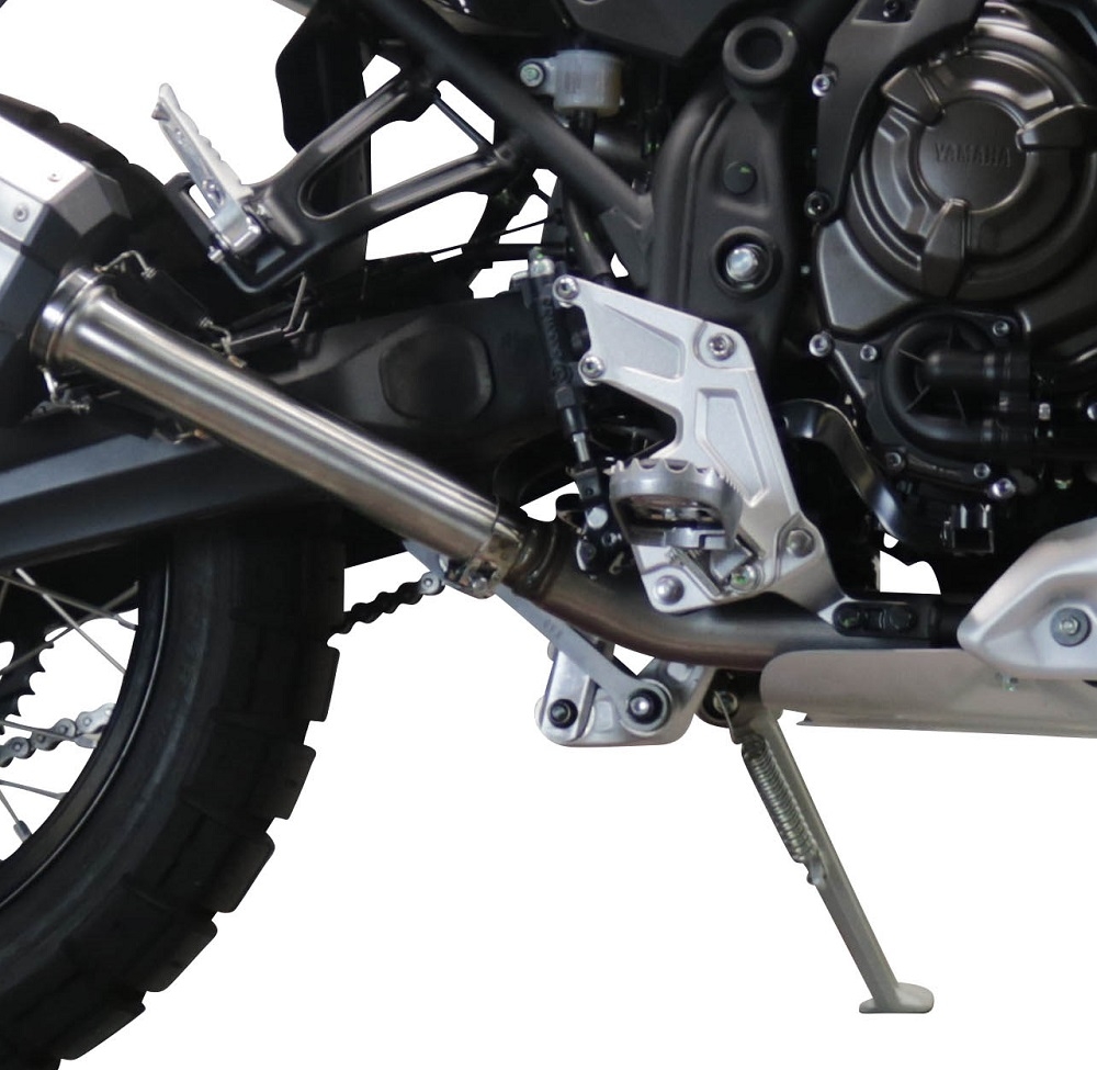 Escape compatível com Yamaha Tenere 700 2019-2020, Albus Evo4, Escape legal, homologado, silenciador com db killer removível e tubo de ligação específico 
