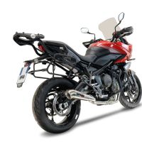 Escape compatível com Triumph Tiger Sport 660 2022-2024, Powercone Evo, Escape completo, não legal para países da UE, com db killer removível 
