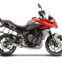 Escape compatível com Triumph Tiger Sport 660 2022-2024, Deeptone Inox, Escape completo, não legal para países da UE, com db killer removível 