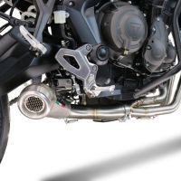 Escape compatível com Triumph Tiger Sport 660 2022-2024, Powercone Evo, Escape completo, não legal para países da UE, com db killer removível 
