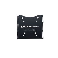 GPR TECH compatível com Kawasaki Versys-X 300 2022/2023 e5 Placa de encaixe específica Top Case ALPITECH 55 LT compatível com bagageiro original, aço inox com 4 pontos de ancoragem