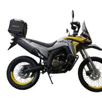 Top case maletas GPR TECH compatível com Voge 300Rally 2022/2024 e5 Top Case Alpi-Tech em alumínio, cor preta com placa específica incluída Capacidade Litros 26