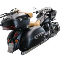 Escape compatível com Kawasaki Vulcan VN 1700 Voyager ABS 2011-2016, Maxy Deeptone Cruiser, Par de silenciosos de escape homologadas, com db killer removível e tubos de ligação específicos 