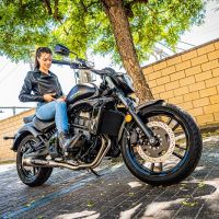 Escape compatível com Kawasaki Vulcan 650 S 2014-2016, Powercone Evo, Escape completo, não legal para países da UE, com db killer removível 