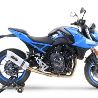Escape compatível com Suzuki Gsx-8S 2022-2024, Albus Ceramic, Escape completo, não legal para países da UE, com db killer removível 