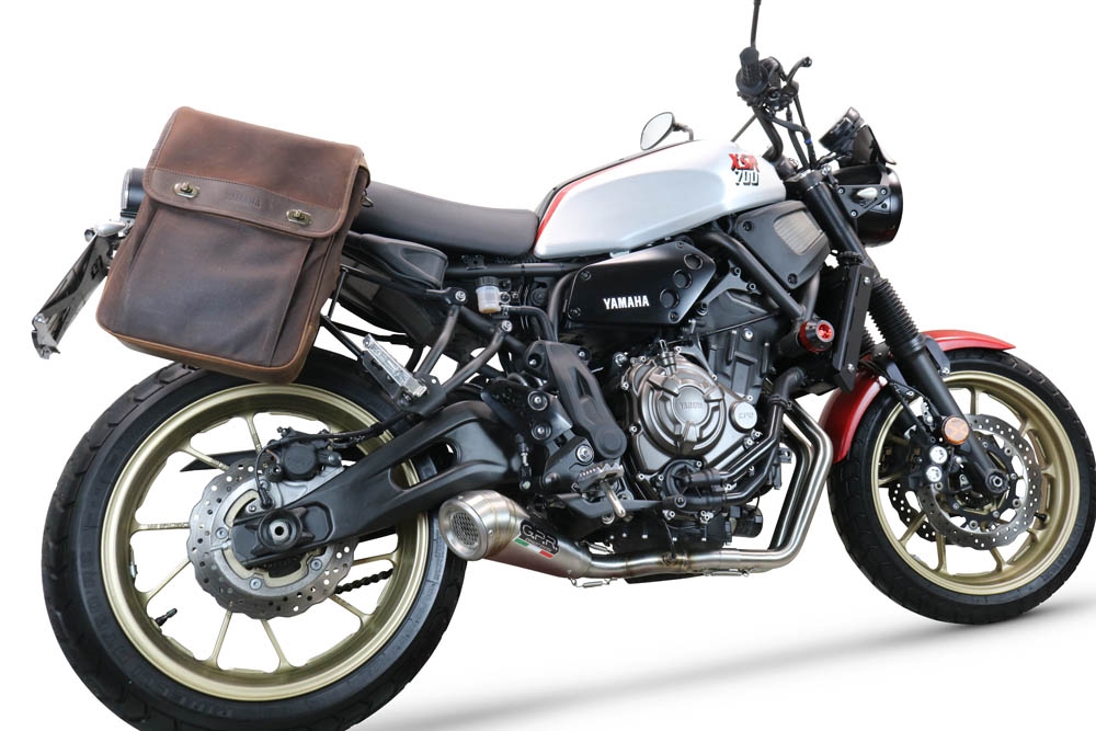 Escape compatível com Yamaha Xsr 700 2021-2024, Powercone Evo, Escape completo, não legal para países da UE, com db killer removível 
