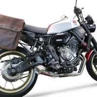 Escape compatível com Yamaha Xsr 700 2021-2024, Powercone Evo, Escape completo, não legal para países da UE, com db killer removível 