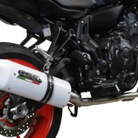 GPR escape compatível com  Yamaha Mt-07  2021-2024, Albus Evo4, Sistema homologado com catalisador linha completa, silencioso mais coletor 